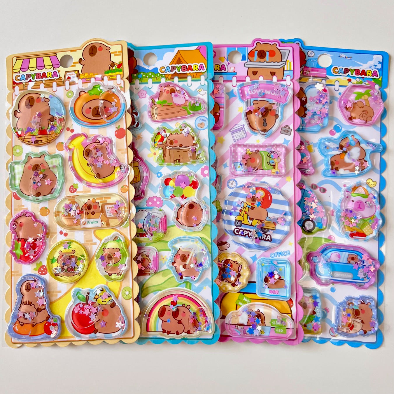 11093 Capybara Water Stickers-12