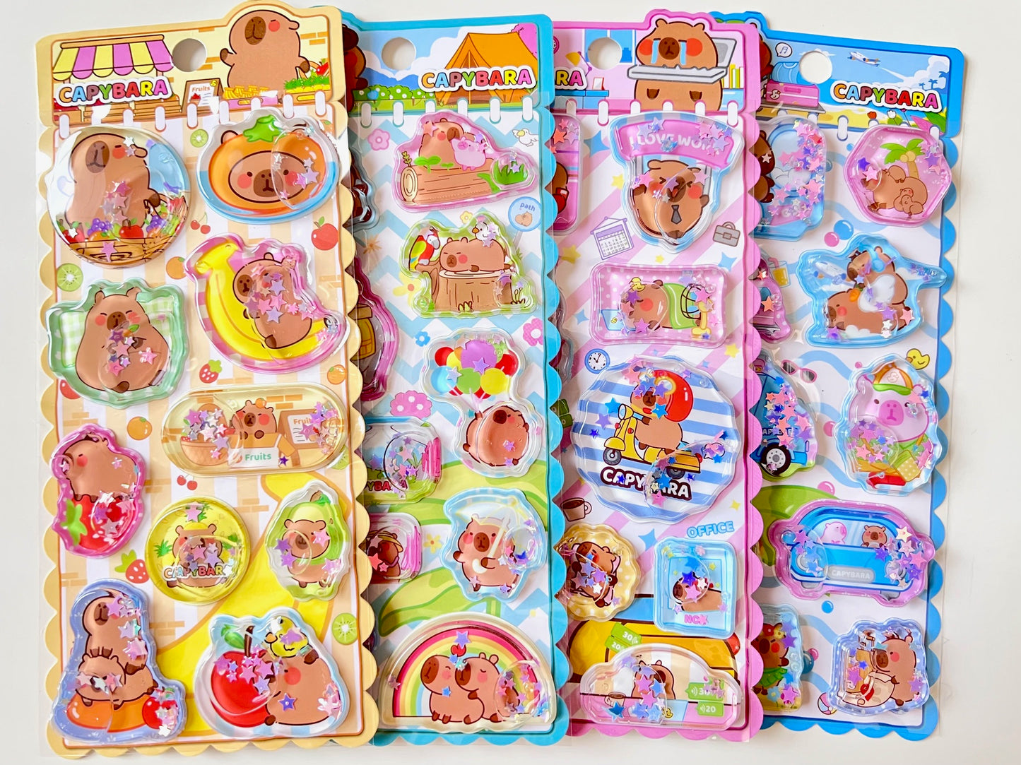 11093 Capybara Water Stickers-12