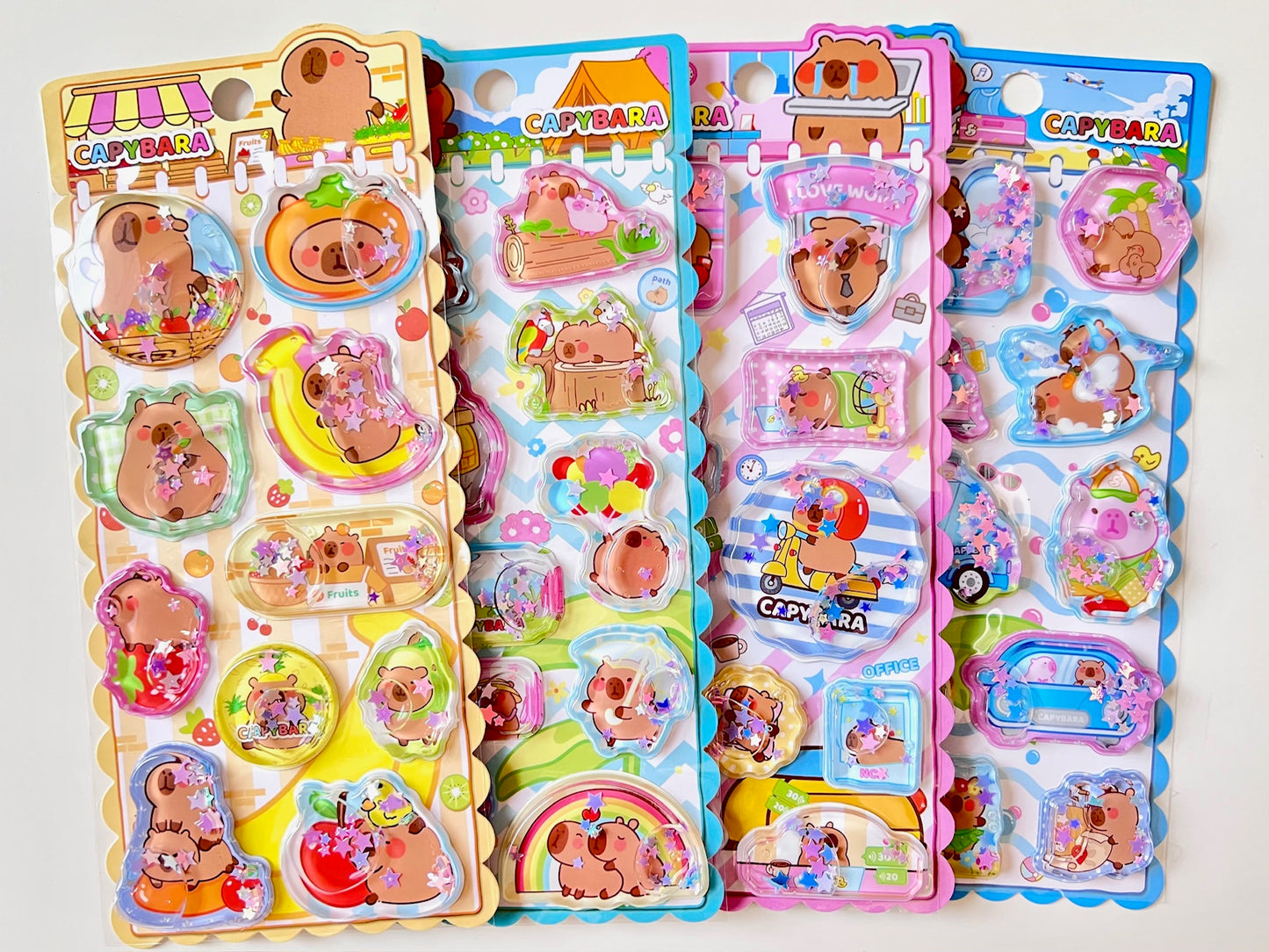 11093 Capybara Water Stickers-12