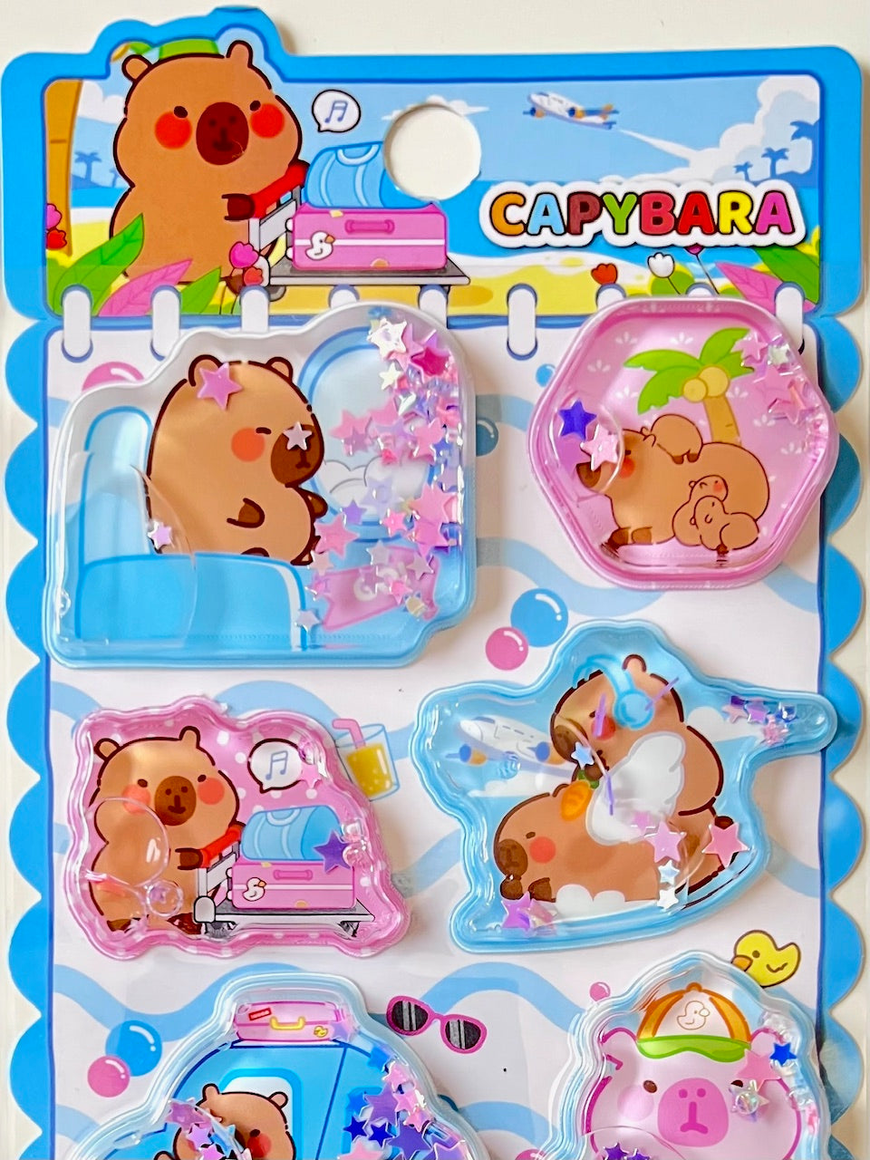 11093 Capybara Water Stickers-12