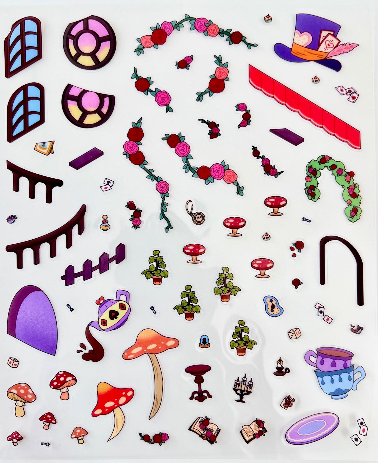 11075 3D Diorama Fantasy Stickers-12