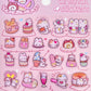 11083 Cute Animal Phone Stickers-12