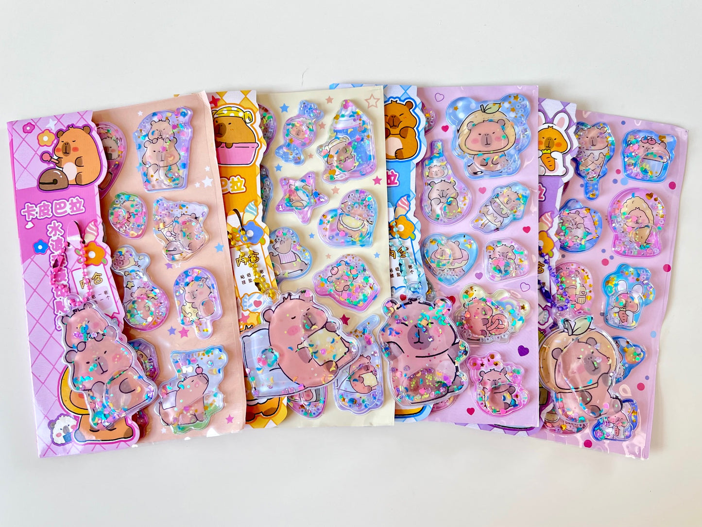 11092 Capybara Water Stickers-12