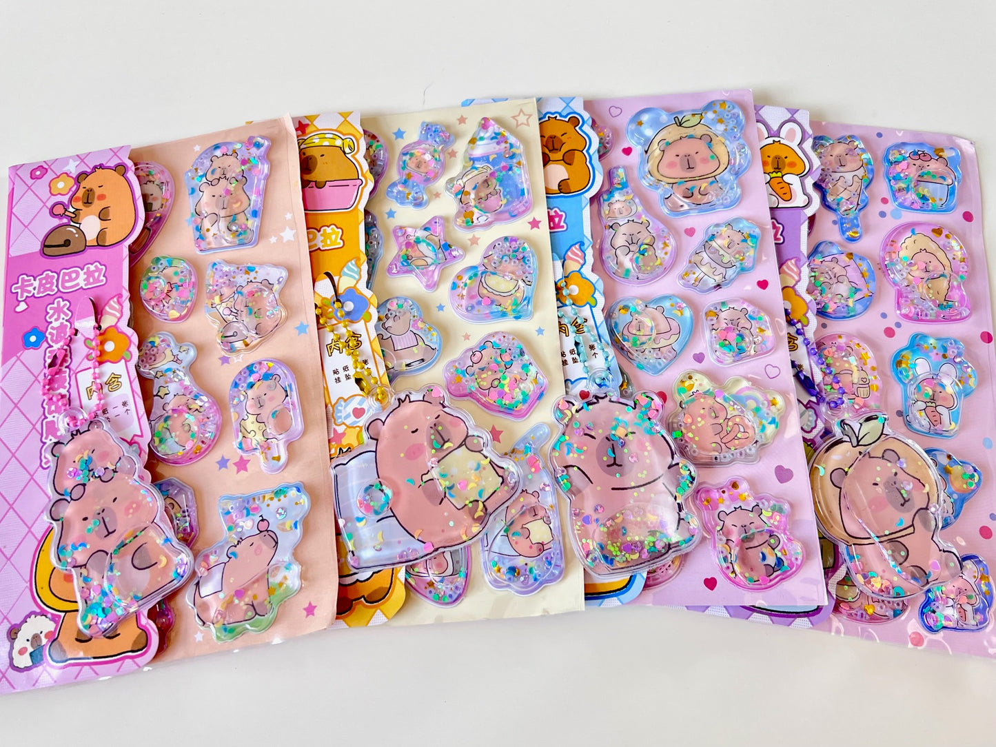 11092 Capybara Water Stickers-12