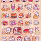11083 Cute Animal Phone Stickers-12