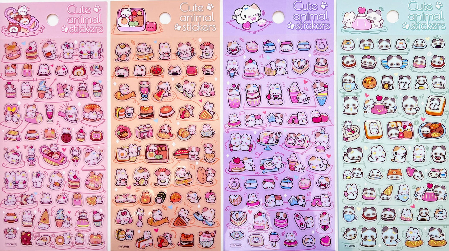 11083 Cute Animal Phone Stickers-12