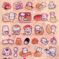 11083 Cute Animal Phone Stickers-12