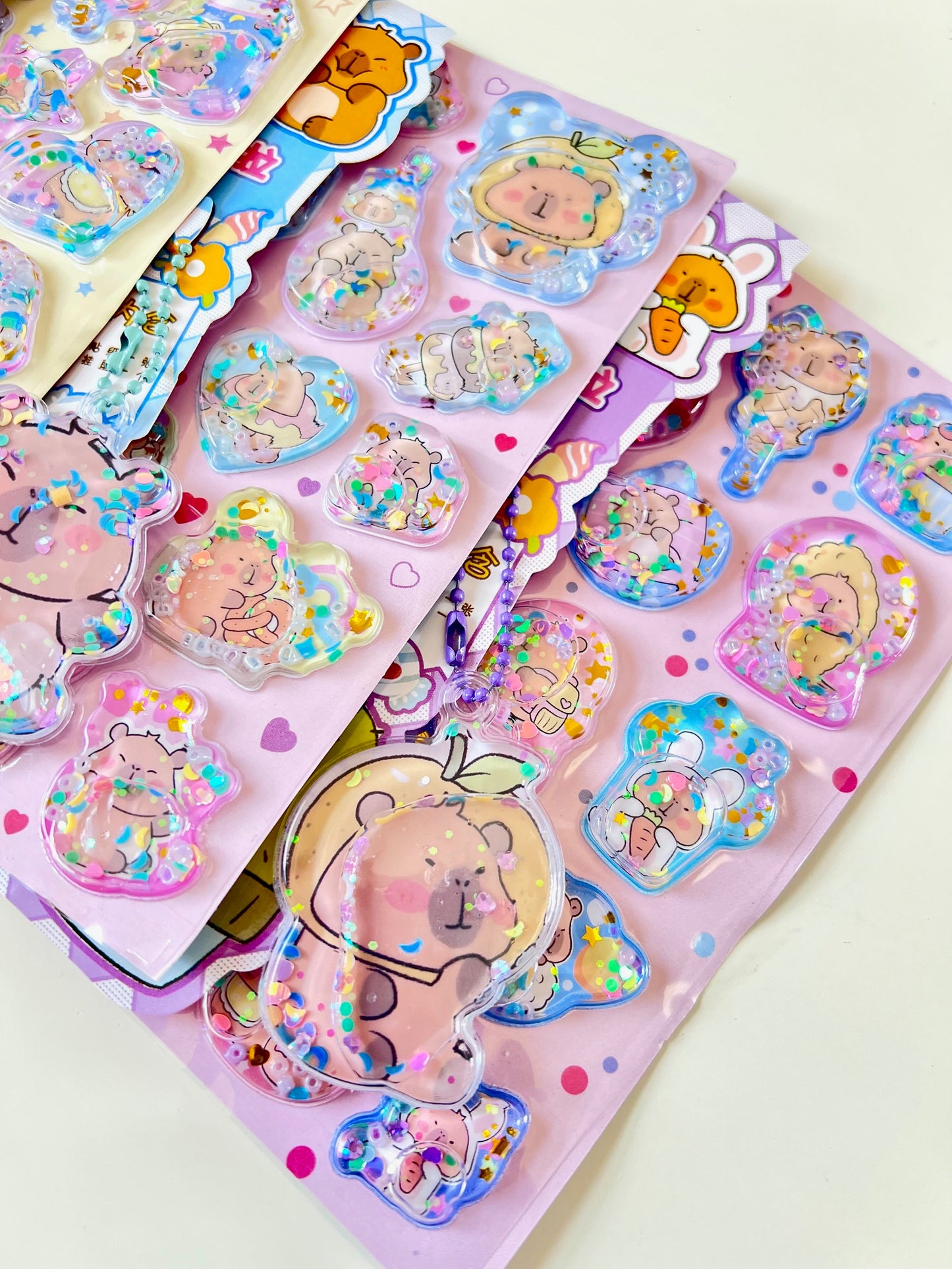 11092 Capybara Water Stickers-12