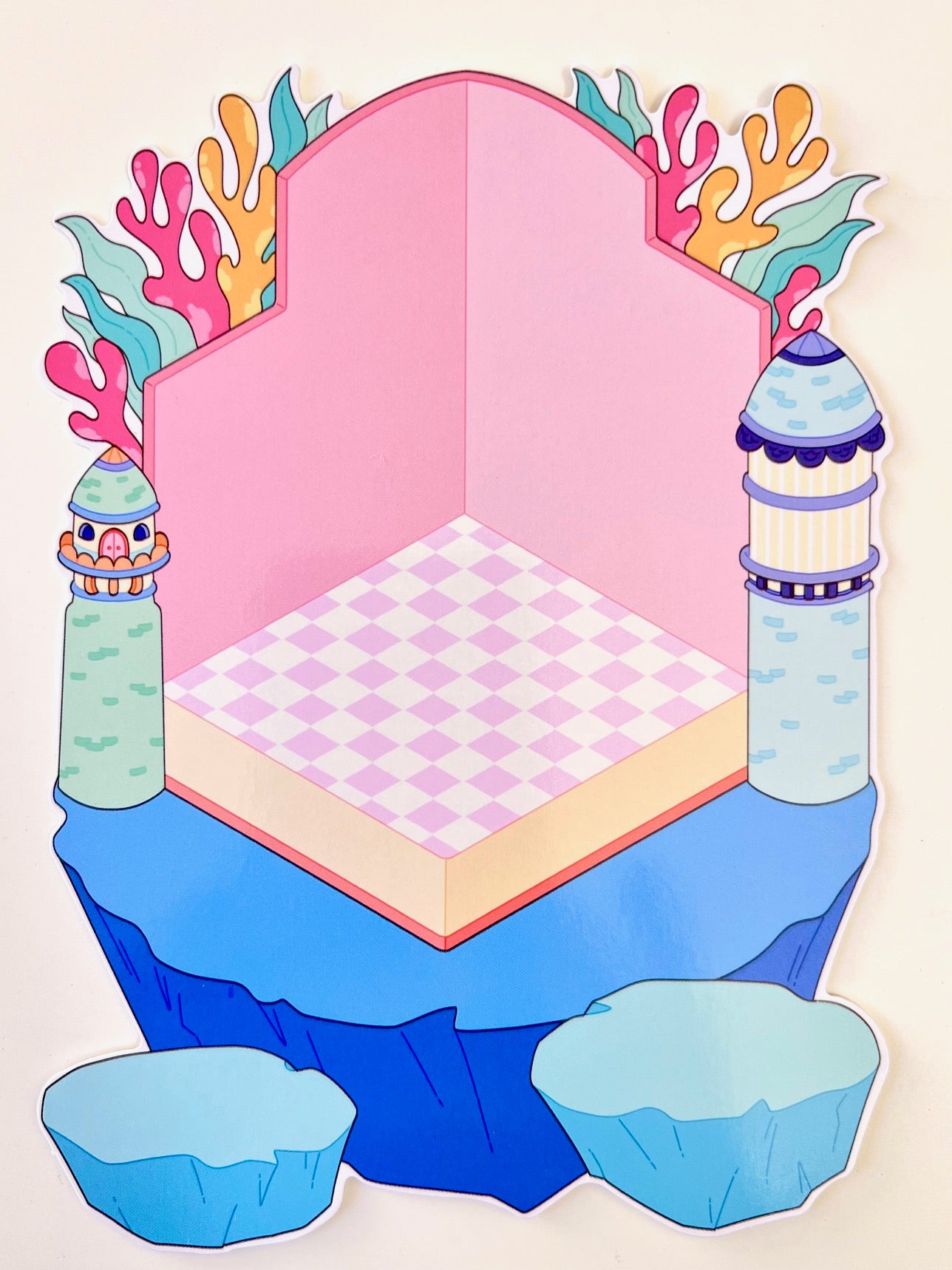 11075 3D Diorama Fantasy Stickers-12