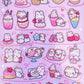 11083 Cute Animal Phone Stickers-12