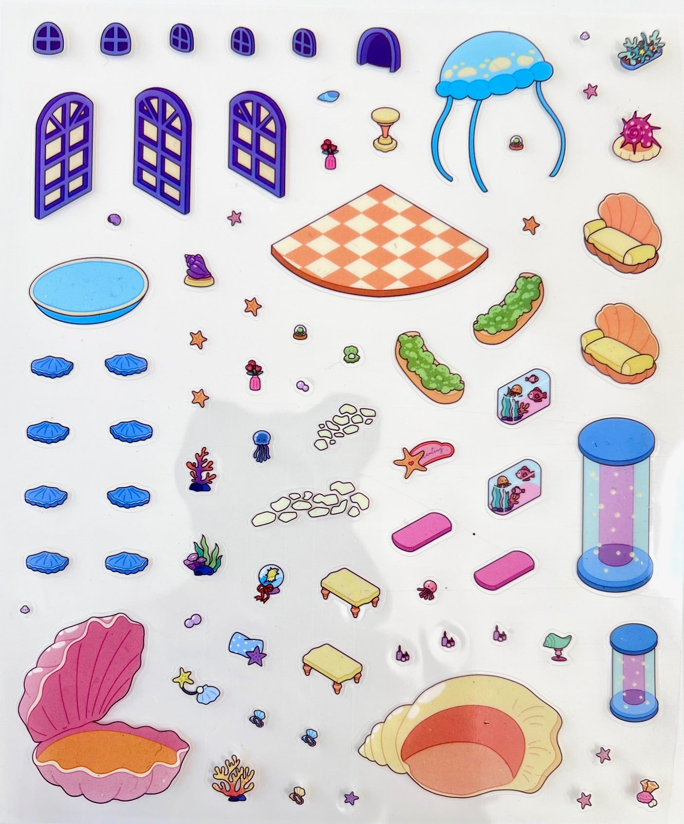 11075 3D Diorama Fantasy Stickers-12
