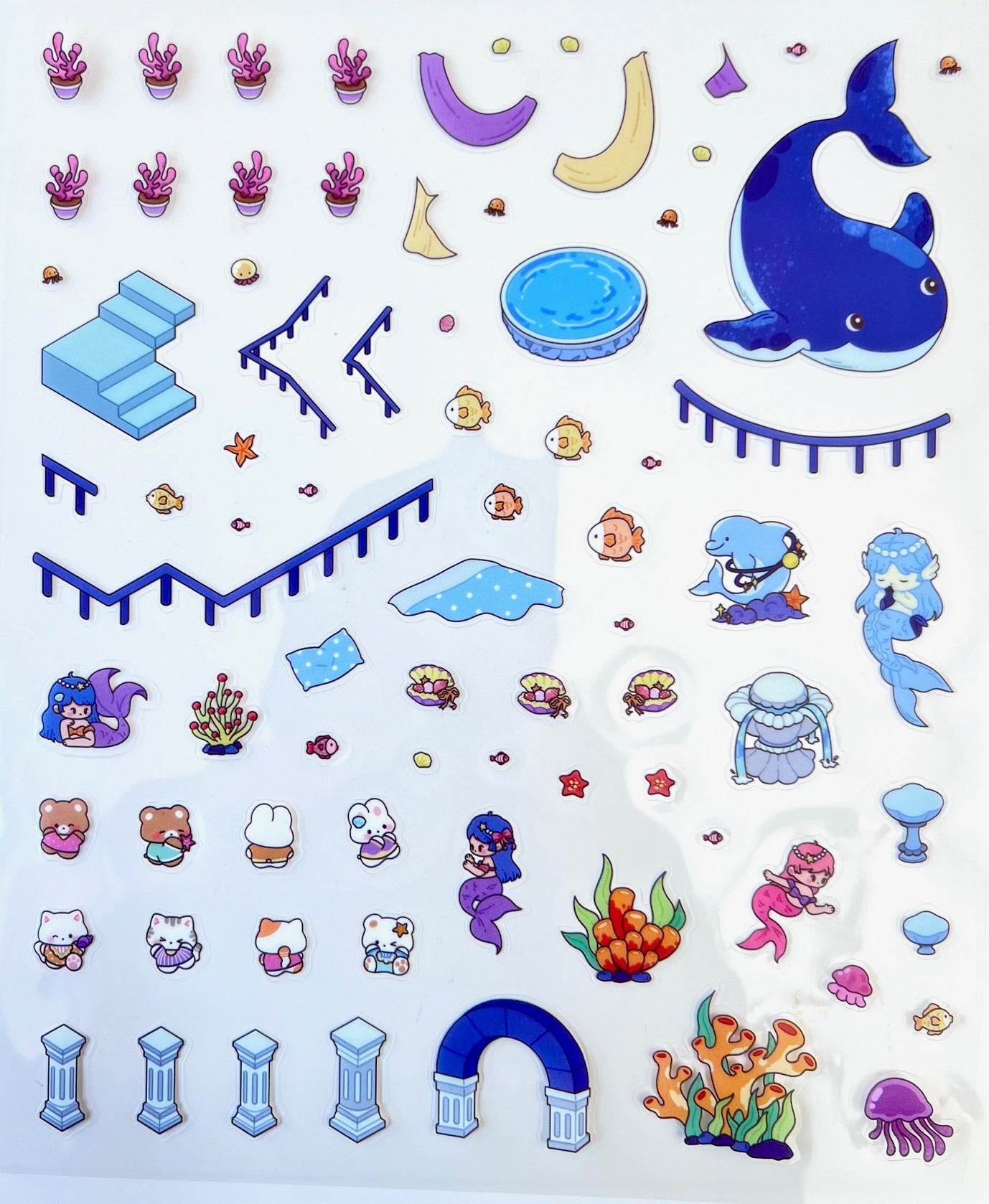11075 3D Diorama Fantasy Stickers-12
