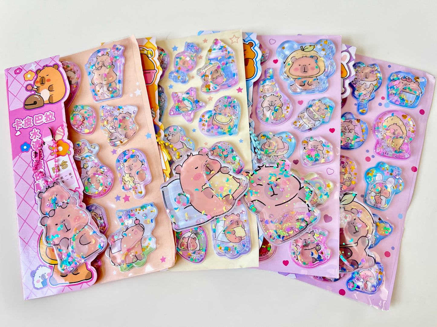 11092 Capybara Water Stickers-12