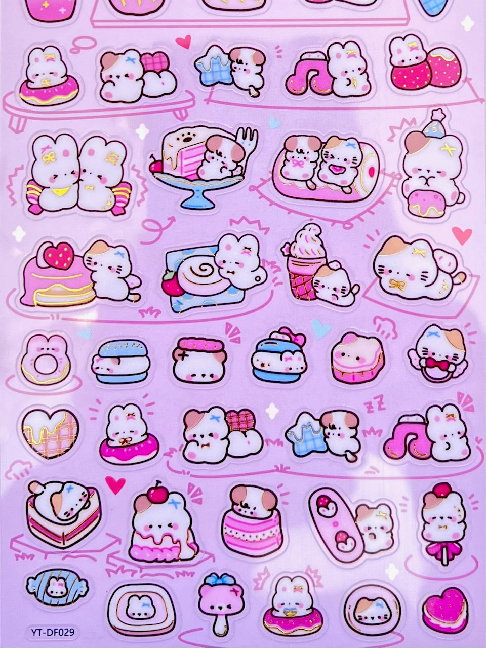 11083 Cute Animal Phone Stickers-12