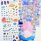 11075 3D Diorama Fantasy Stickers-12