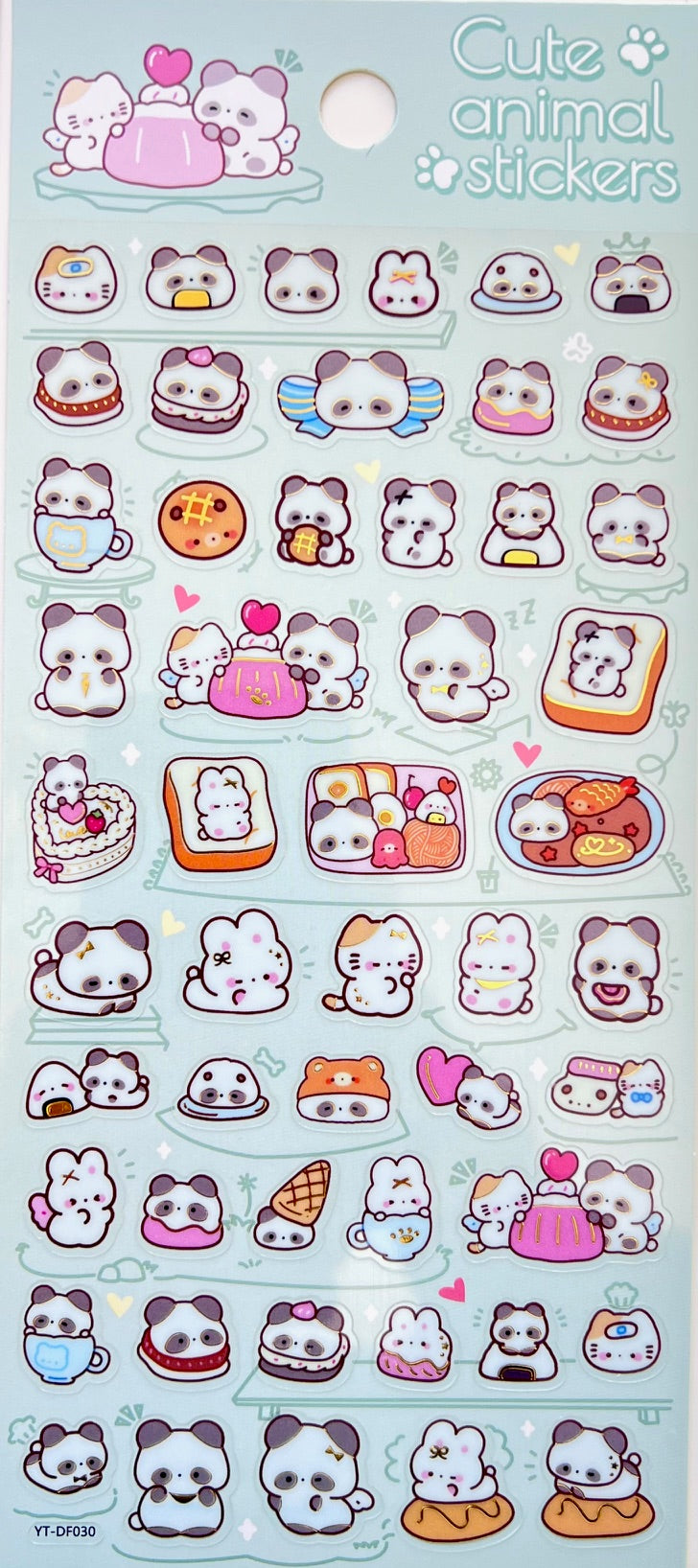 11083 Cute Animal Phone Stickers-12