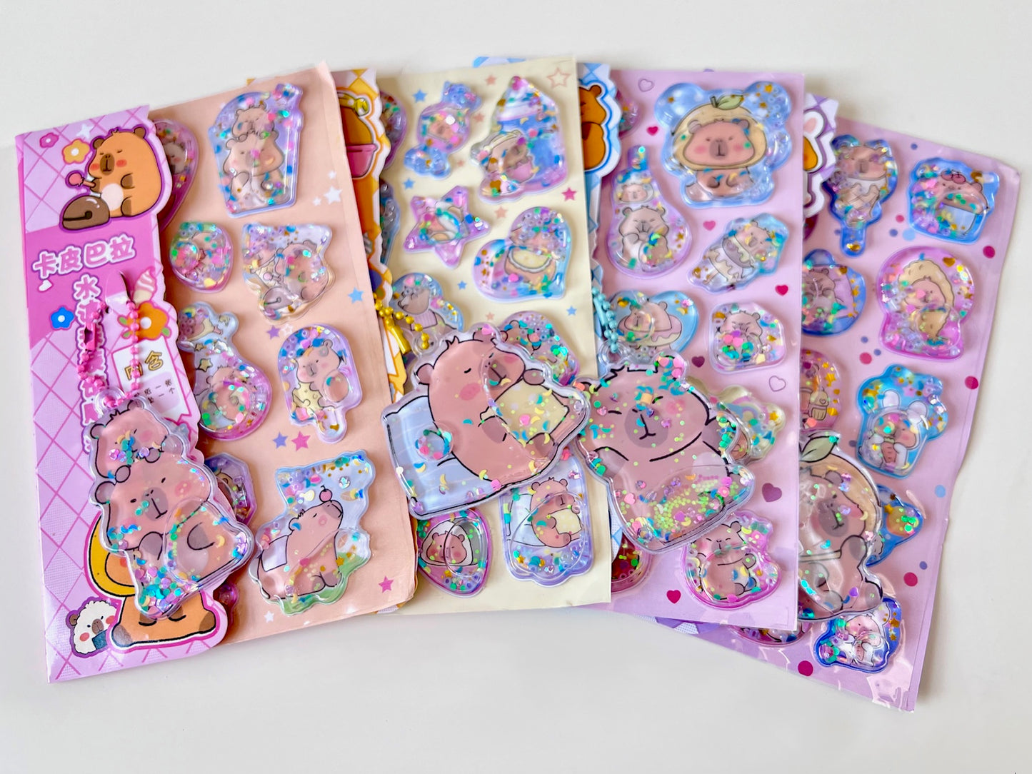 11092 Capybara Water Stickers-12