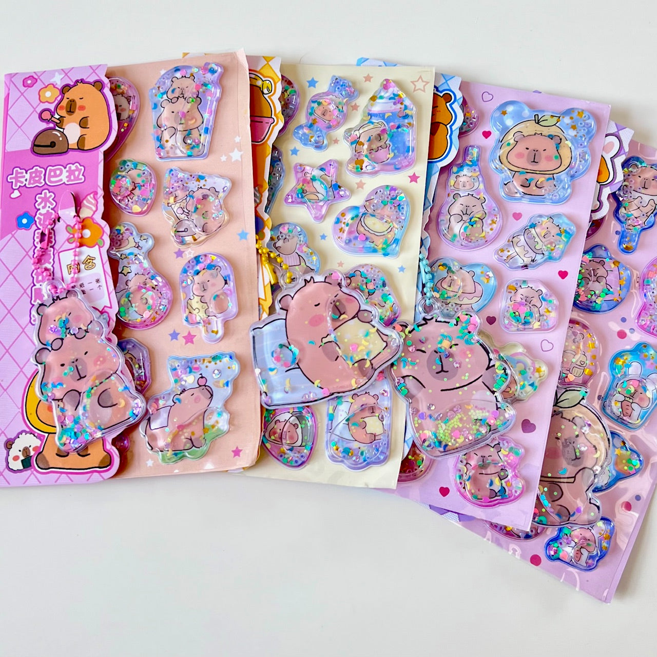 11092 Capybara Water Stickers-12