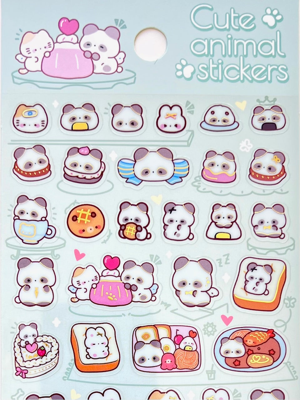 11083 Cute Animal Phone Stickers-12