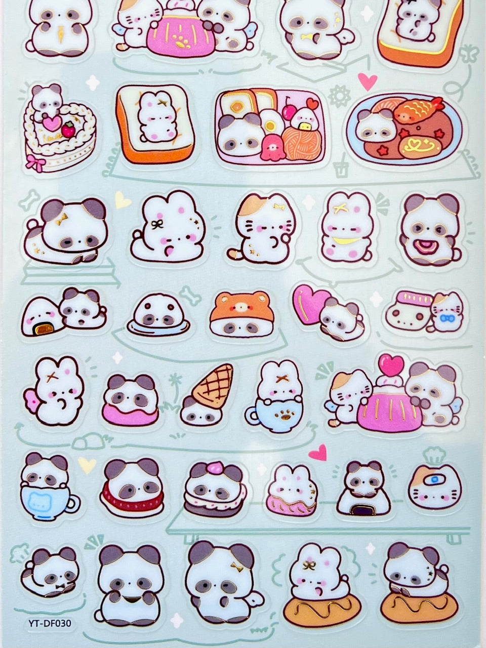 11083 Cute Animal Phone Stickers-12
