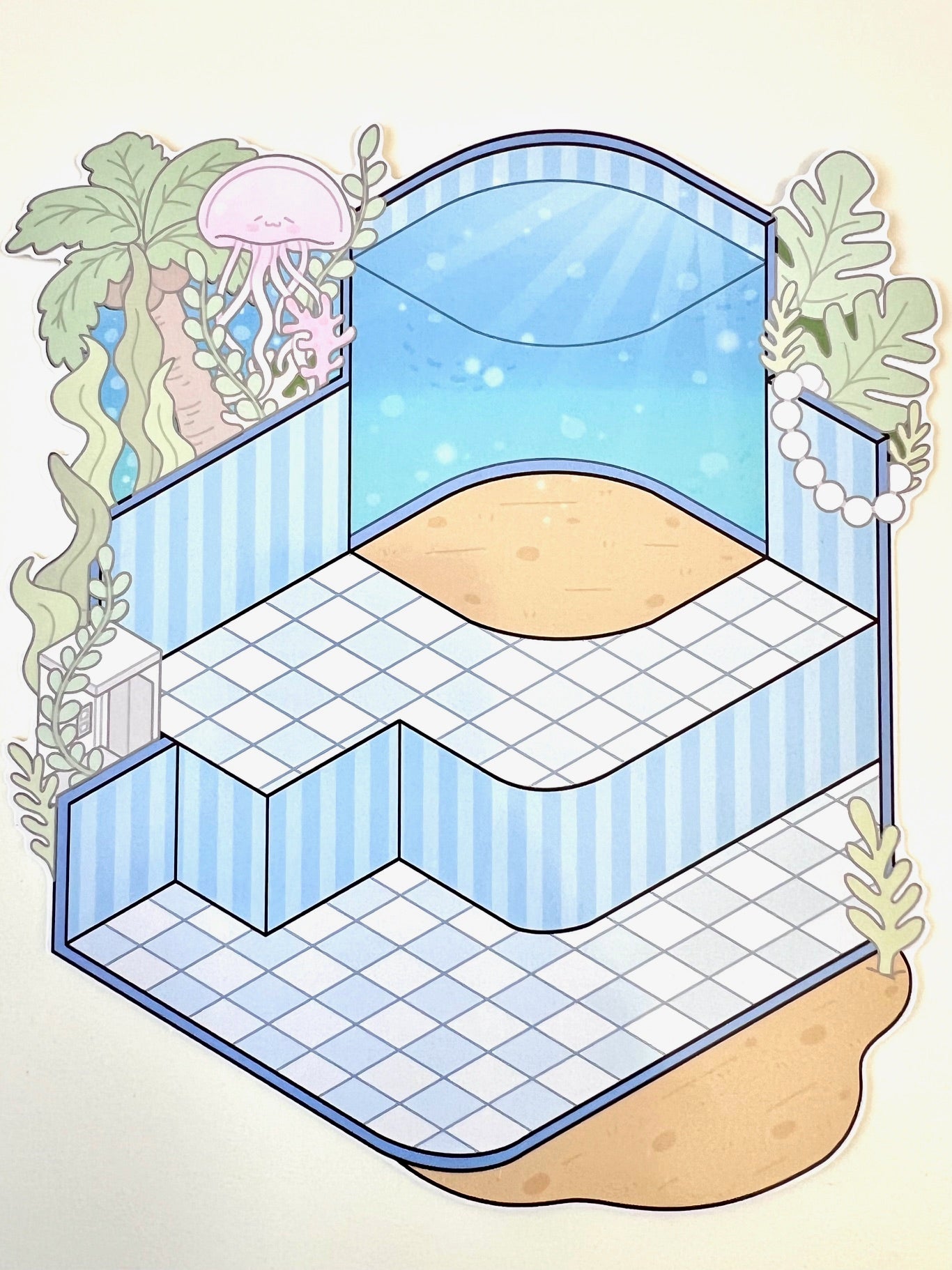 11075 3D Diorama Fantasy Stickers-12