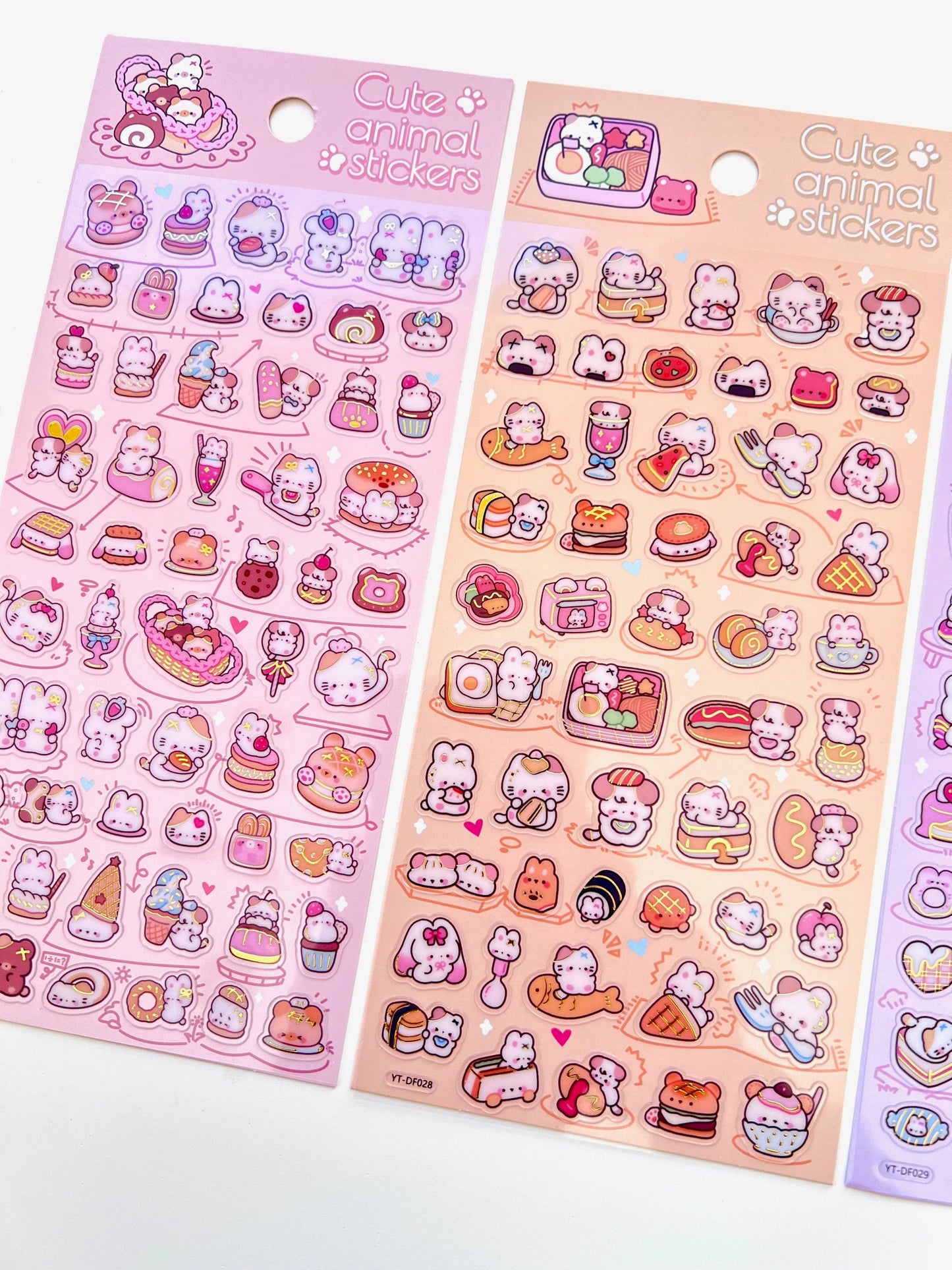 11083 Cute Animal Phone Stickers-12