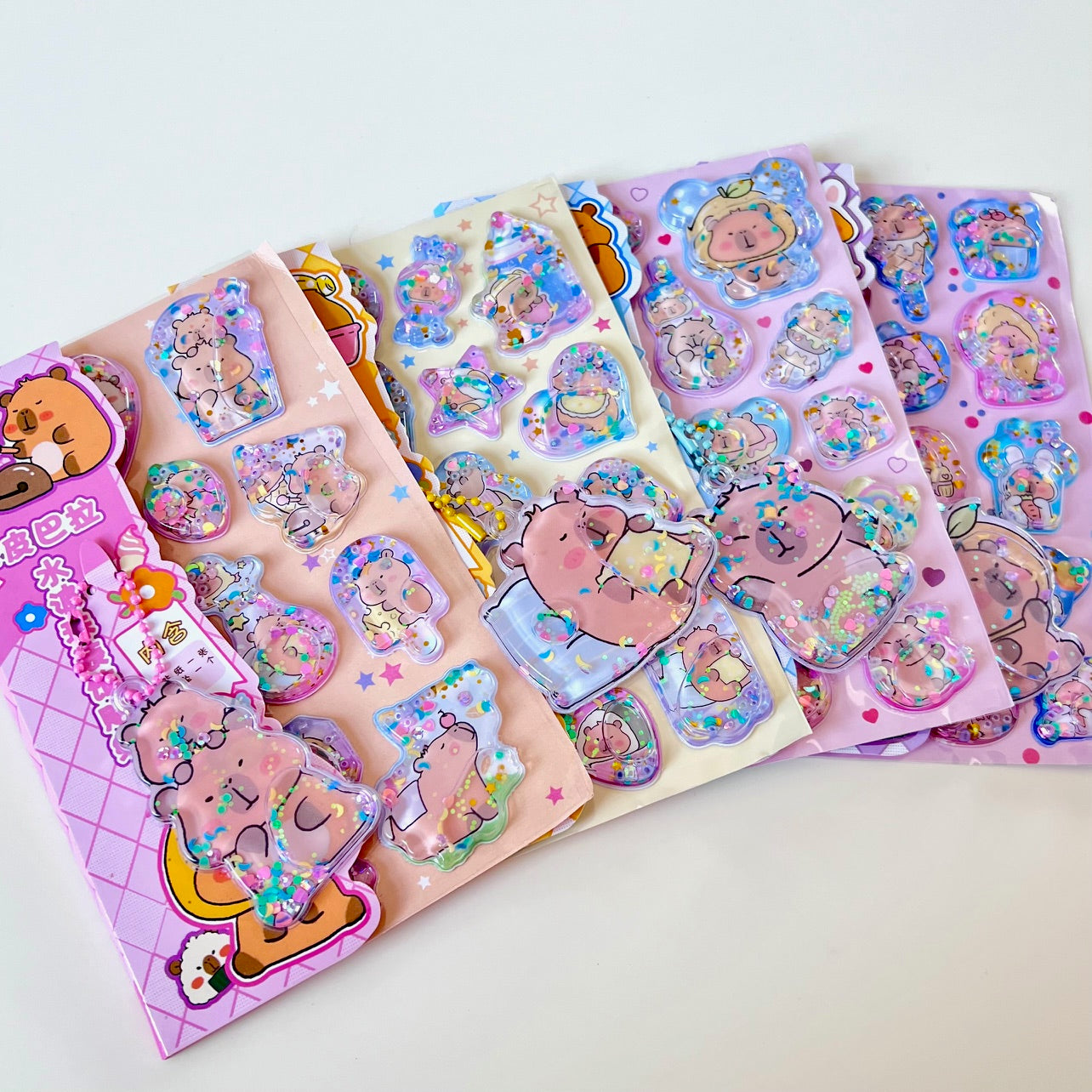 11092 Capybara Water Stickers-12