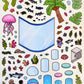 11075 3D Diorama Fantasy Stickers-12
