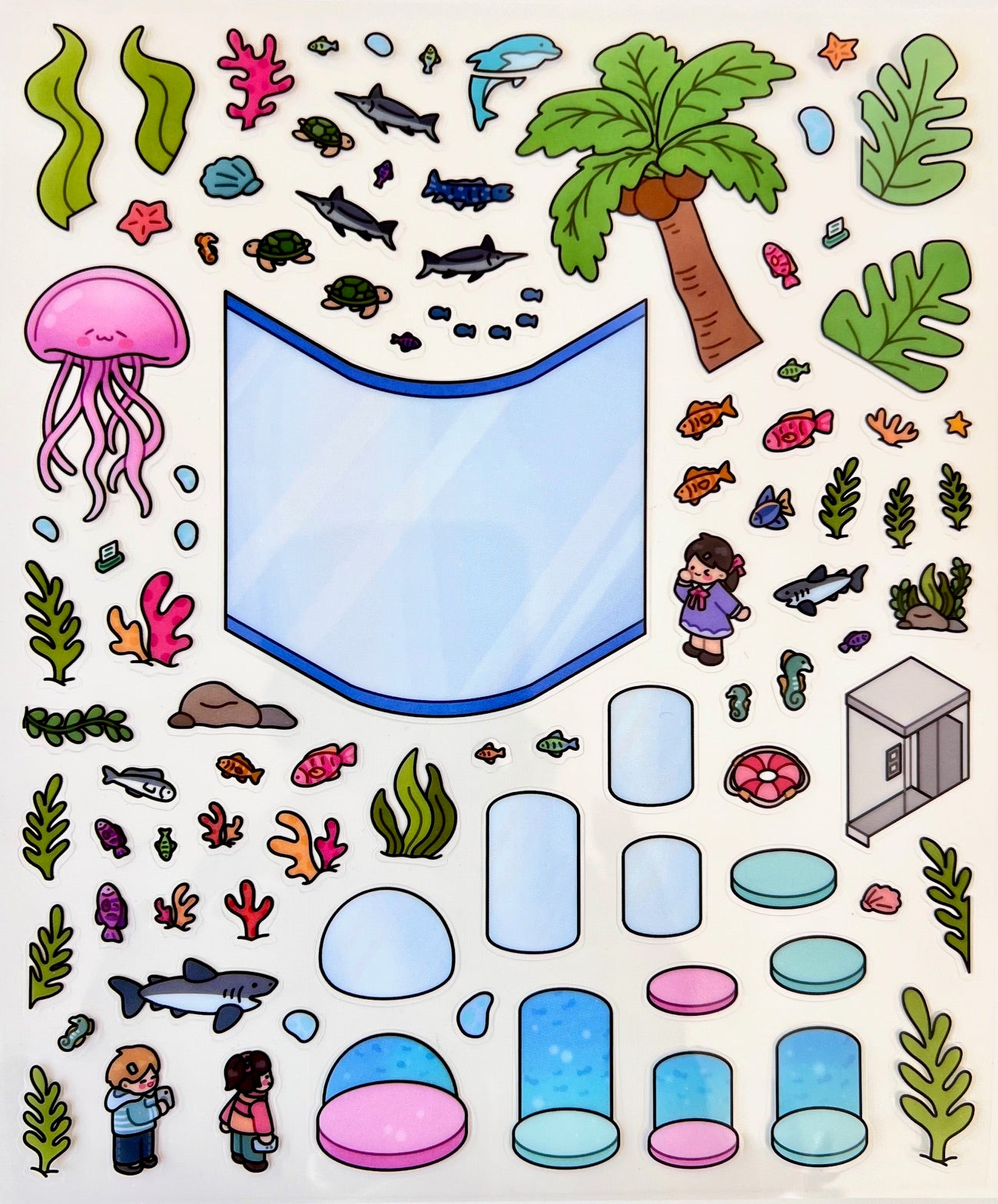 11075 3D Diorama Fantasy Stickers-12