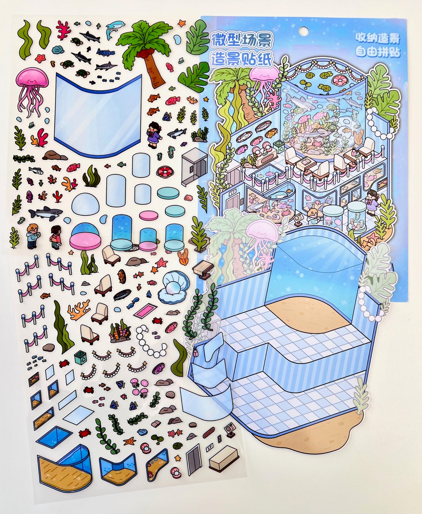 11075 3D Diorama Fantasy Stickers-12