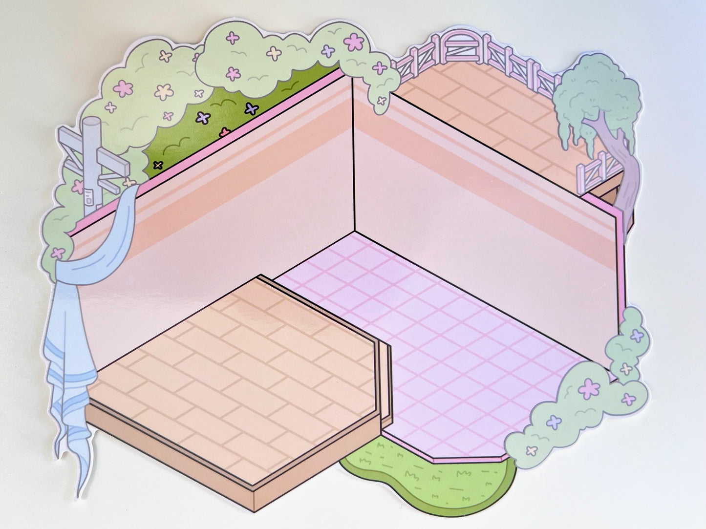 11075 3D Diorama Fantasy Stickers-12