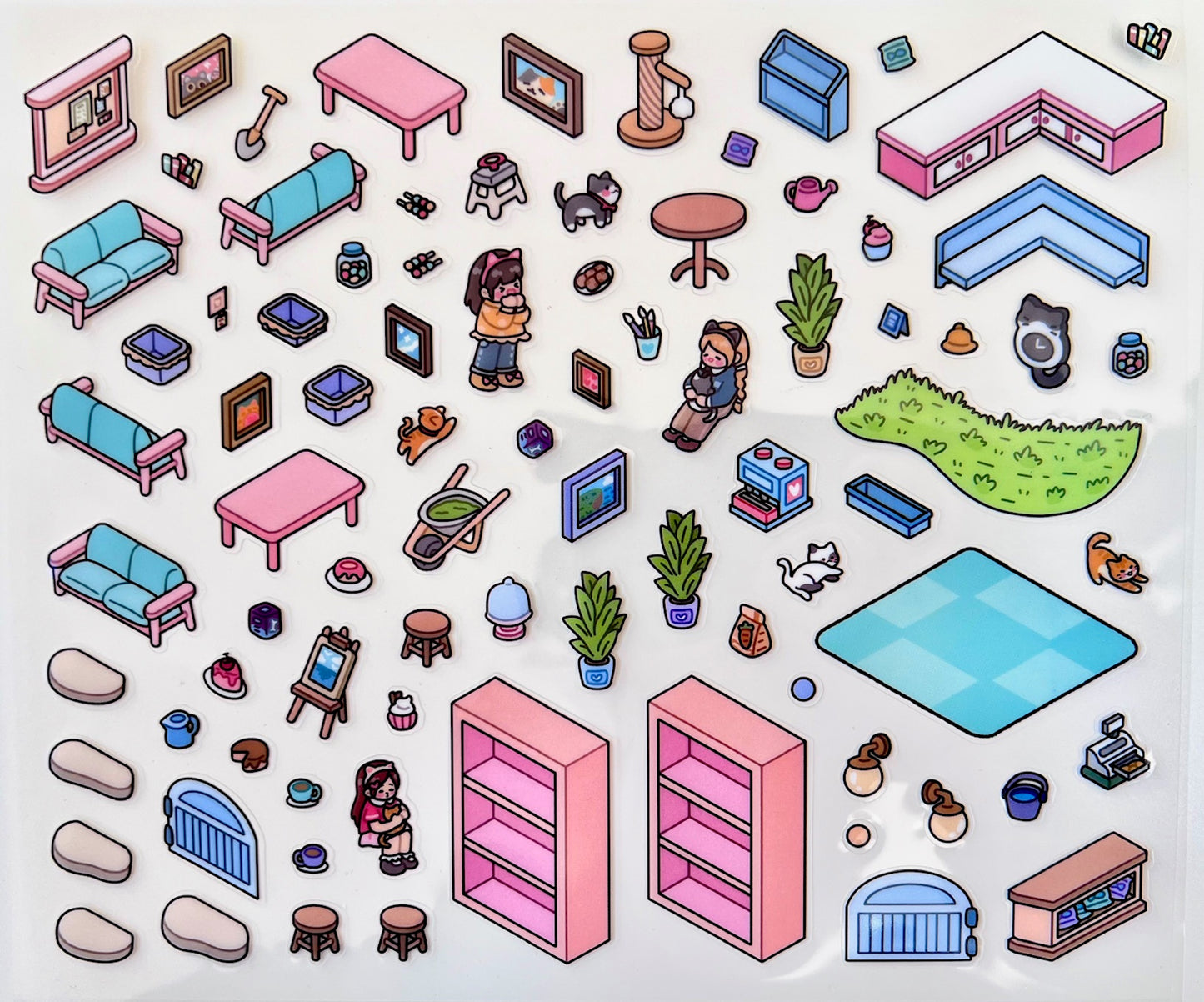 11075 3D Diorama Fantasy Stickers-12