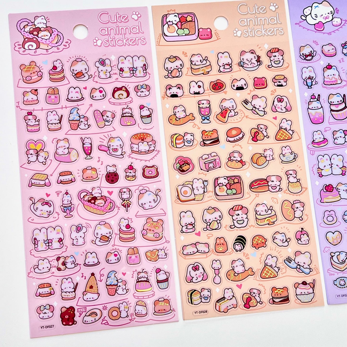 11083 Cute Animal Phone Stickers-12