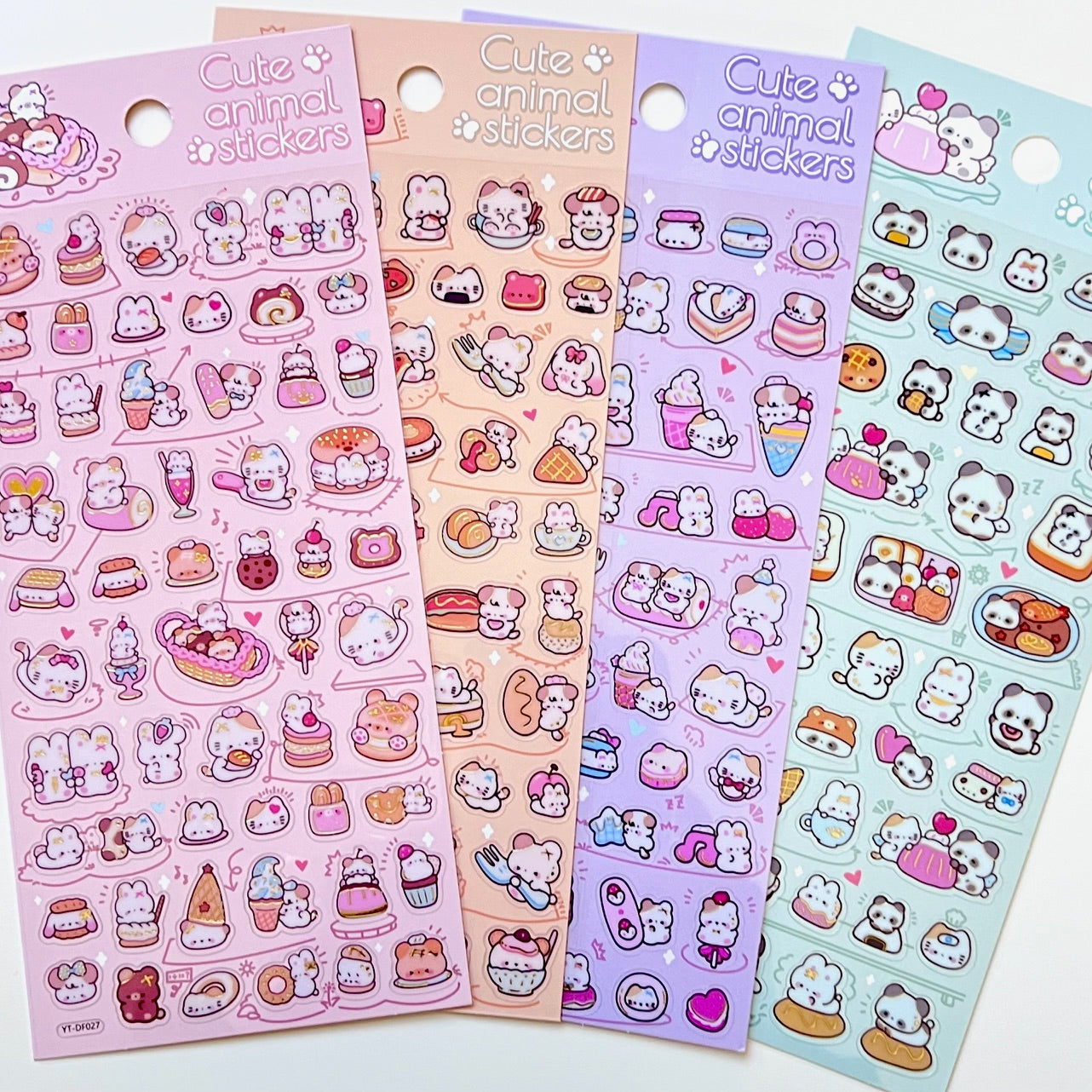 11083 Cute Animal Phone Stickers-12