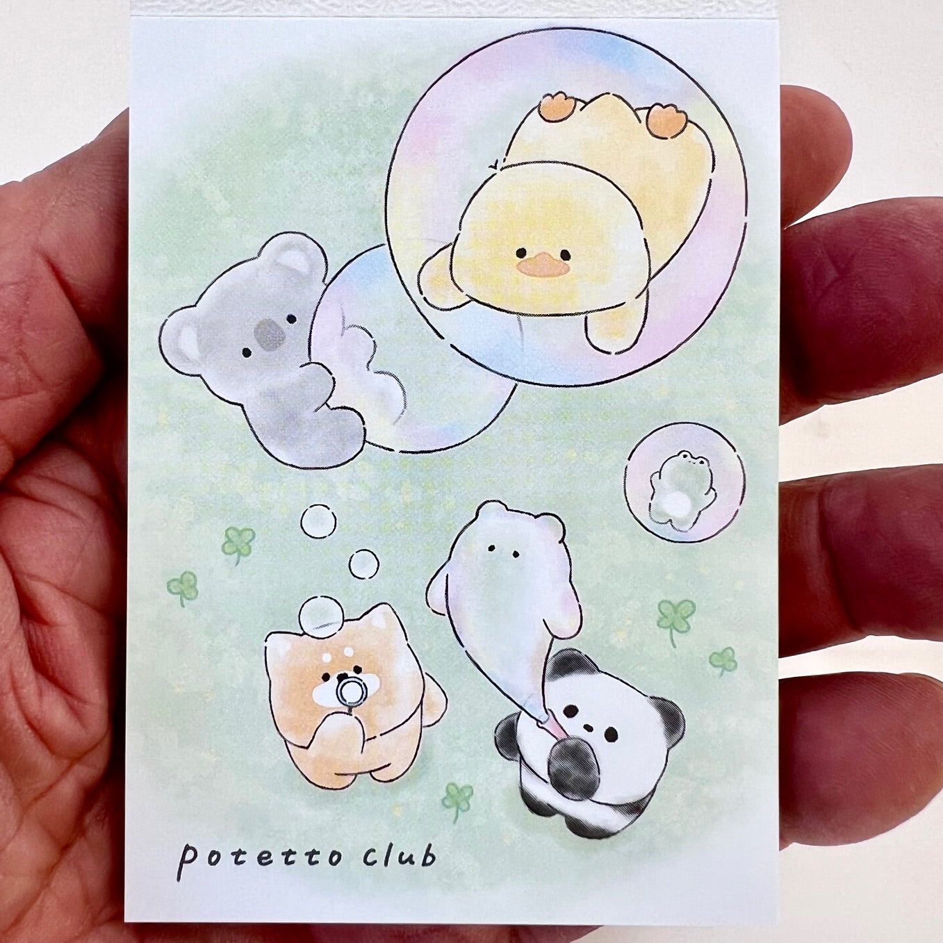 121275 Animals Asobo Mini Notepad-10