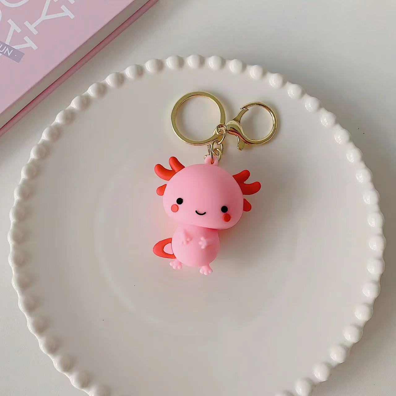 12159 AXOLOTL FIGURINE KEY CHARM-12