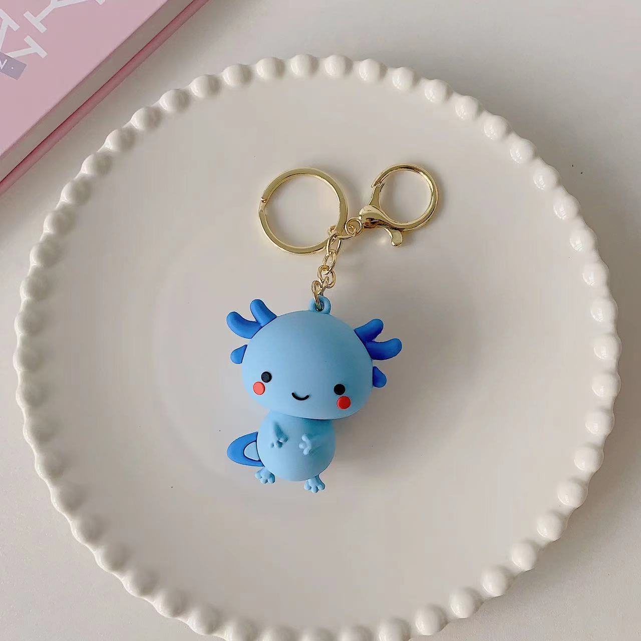 12159 AXOLOTL FIGURINE KEY CHARM-12