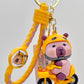 12183 CAPYBARA SCOOTER KEY CHARM-12