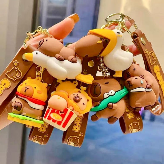 12188 Capybara Kawaii Key Charm-12