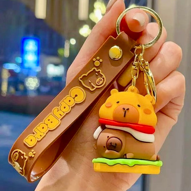 12188 Capybara Kawaii Key Charm-12