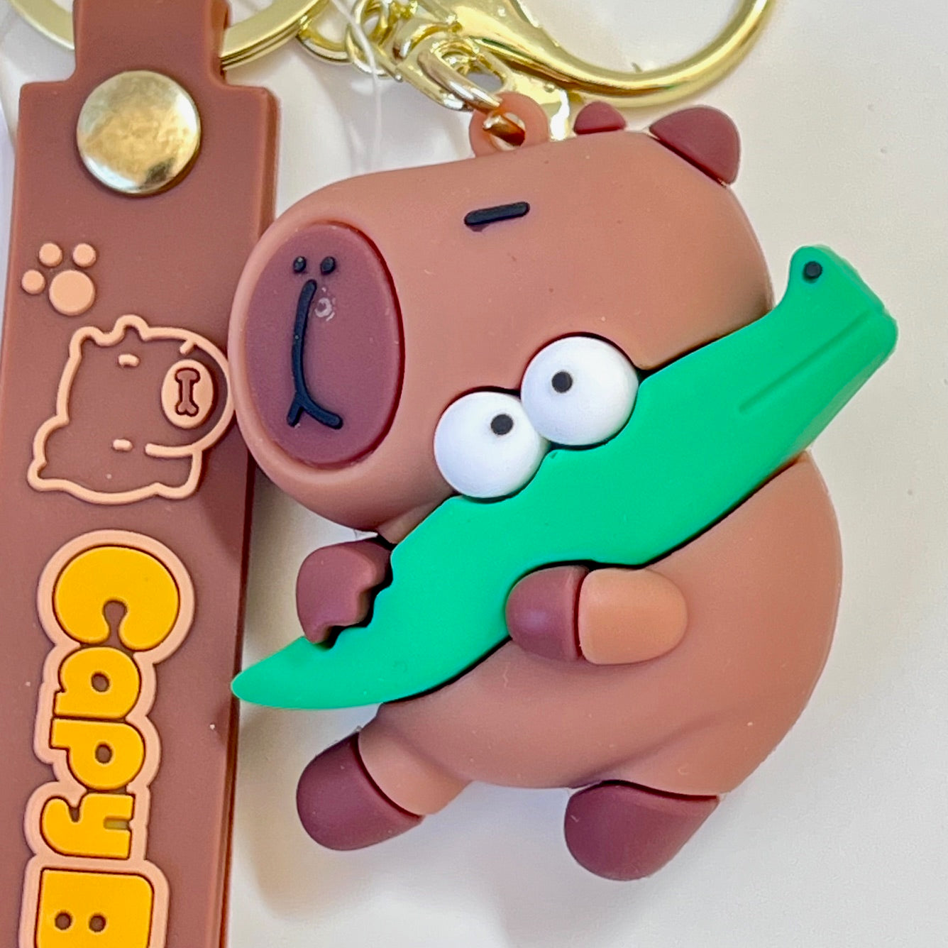 12188 Capybara Kawaii Key Charm-12