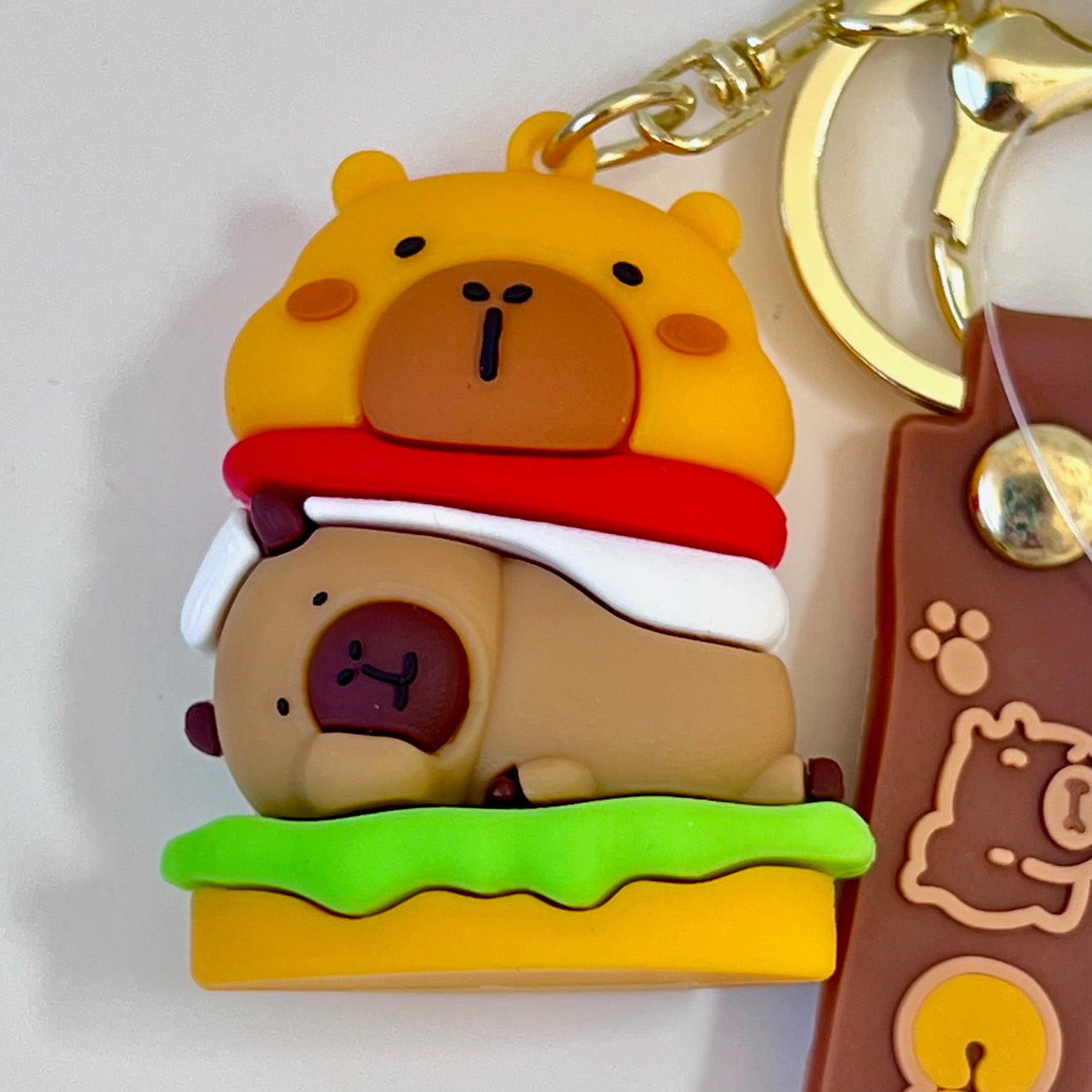 12188 Capybara Kawaii Key Charm-12
