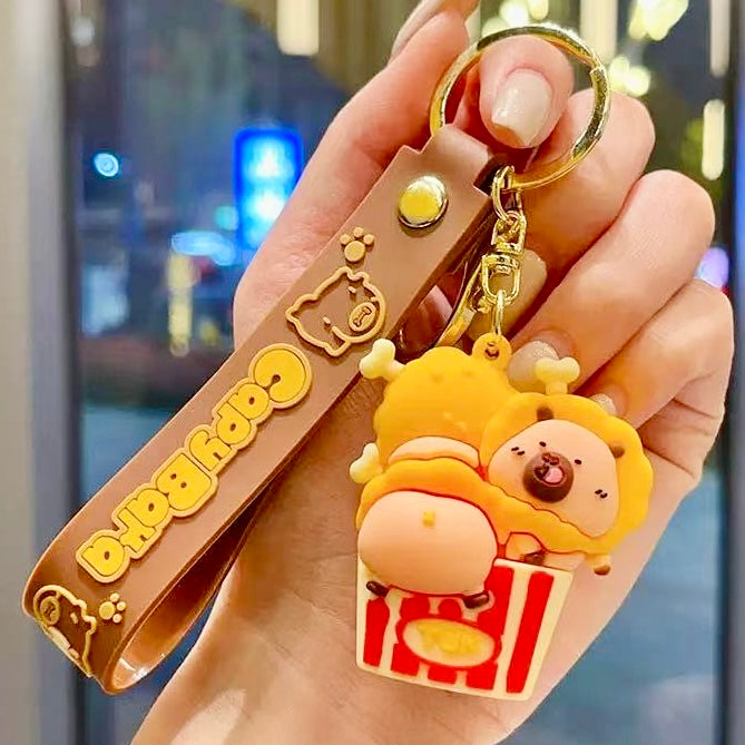 12188 Capybara Kawaii Key Charm-12