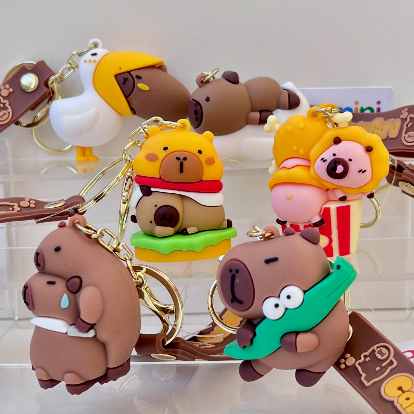 12188 Capybara Kawaii Key Charm-12
