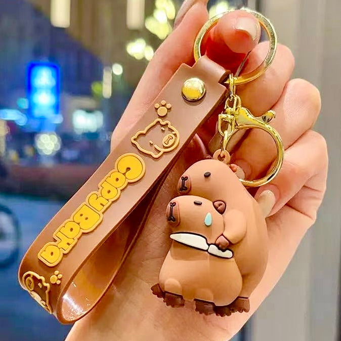 12188 Capybara Kawaii Key Charm-12