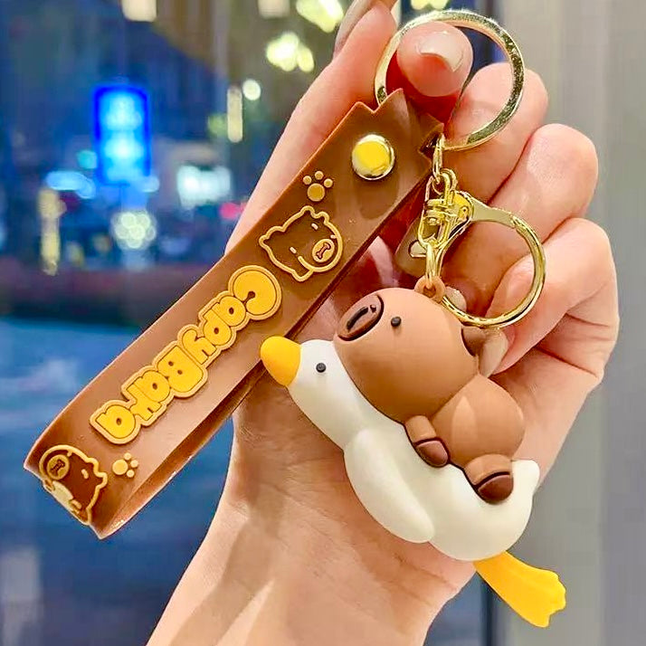 12188 Capybara Kawaii Key Charm-12