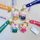 12190 Flower Cat Key Charm-12