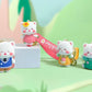 12190 Flower Cat Key Charm-12