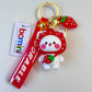 12191 Fruit Cat Key Charm-12