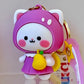 12191 Fruit Cat Key Charm-12